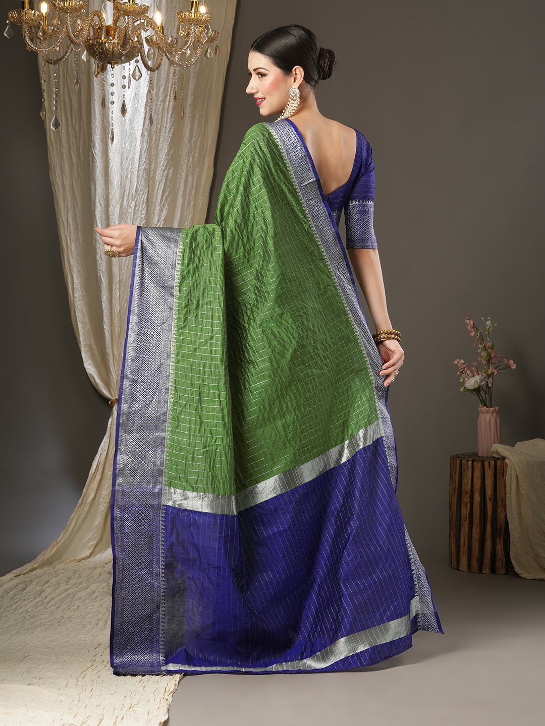 partywear designer saree for festive occasions