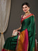 Green Green Taant Aura Silk Woven Saree