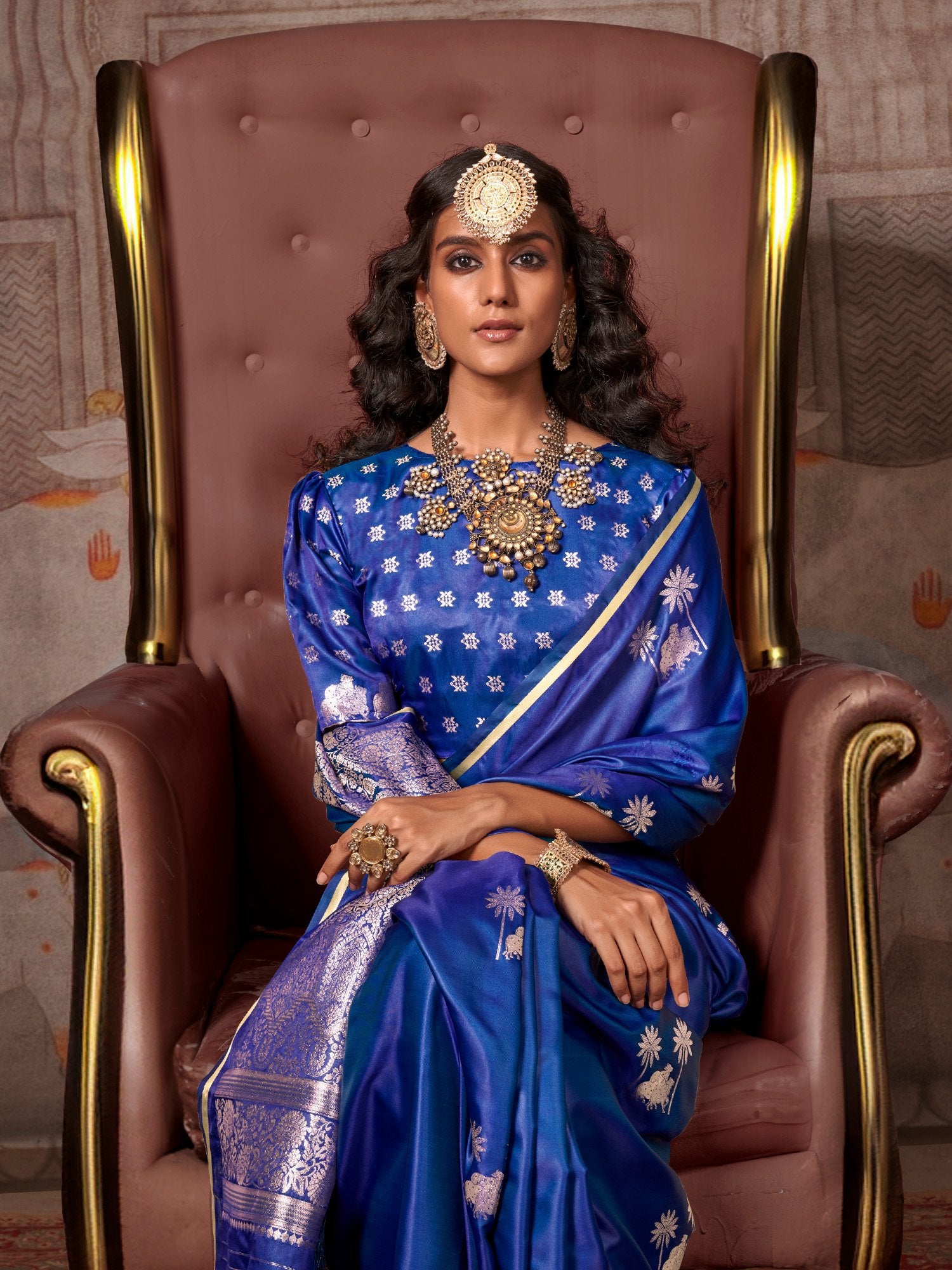 partywear designer saree for festive occasions