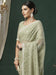 Green Light Party Wear Georgette Embellished Saree