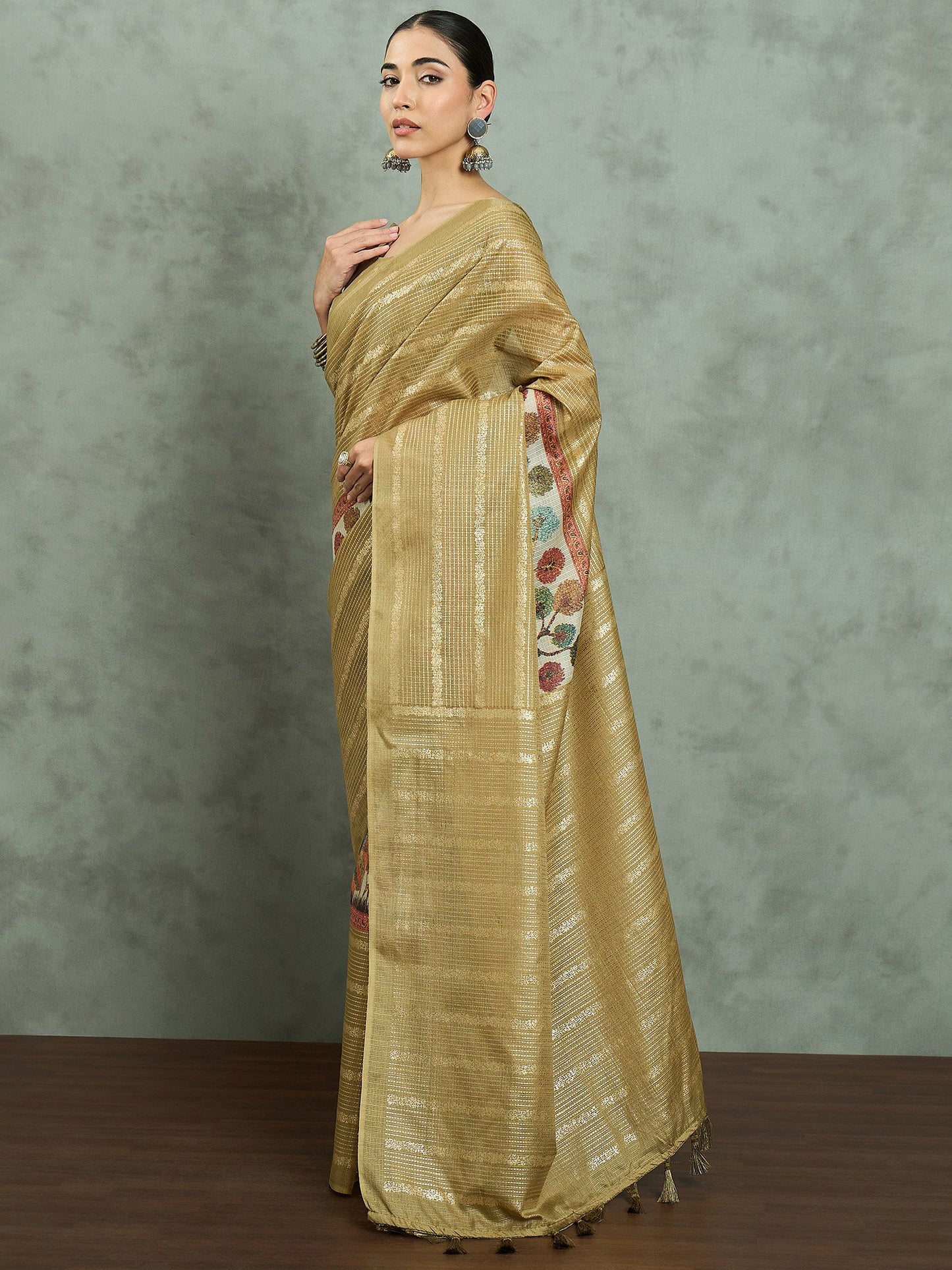 partywear designer saree for festive occasions