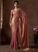 Pink Pink Party Wear Pure Silk Embellished Saree