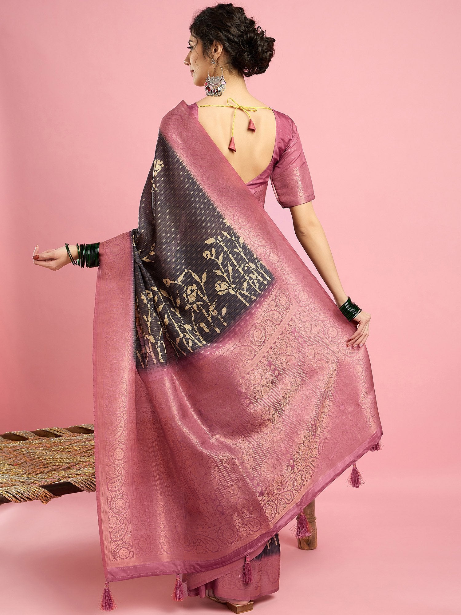 partywear designer saree for festive occasions