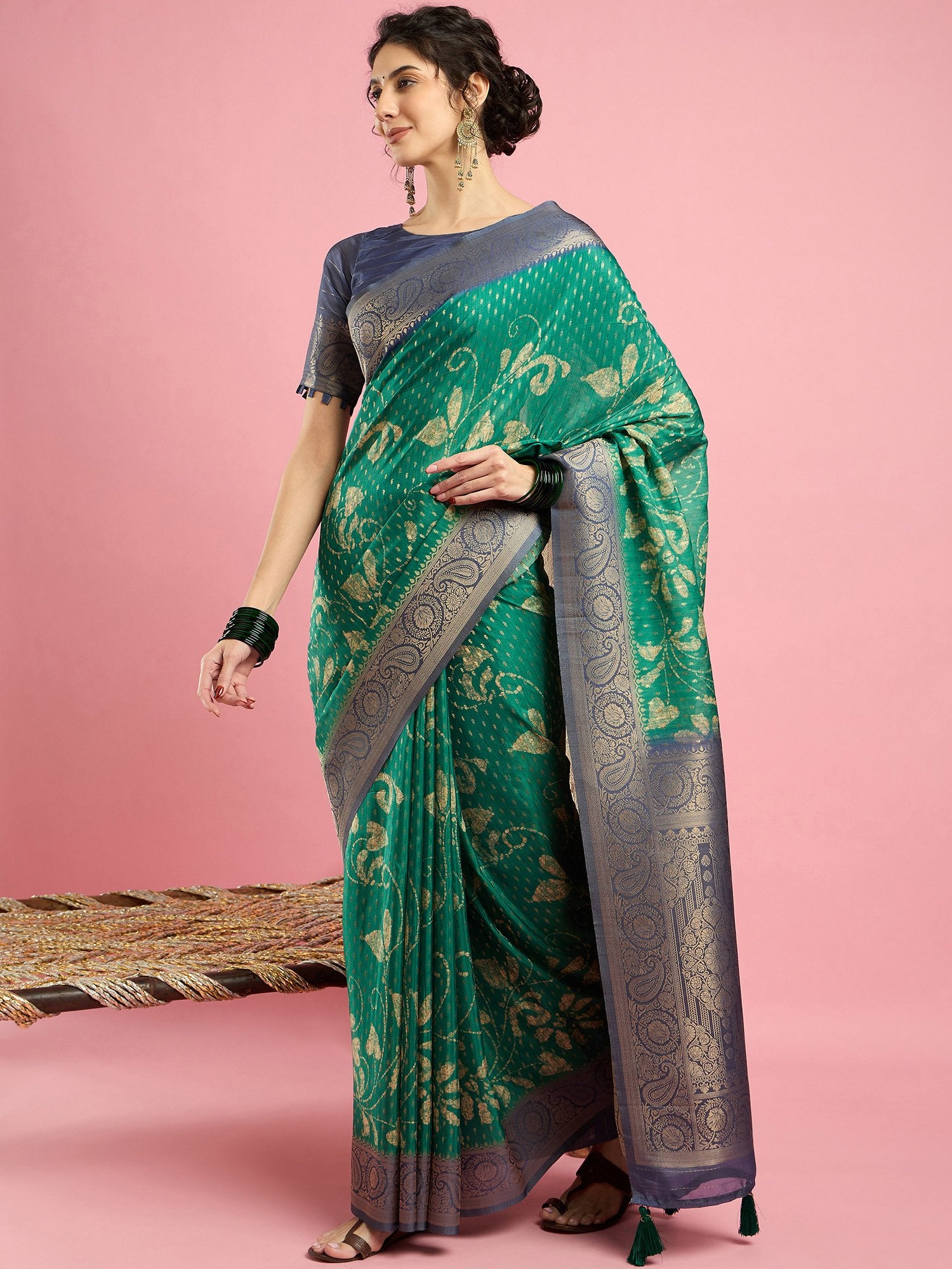 partywear designer saree for festive occasions