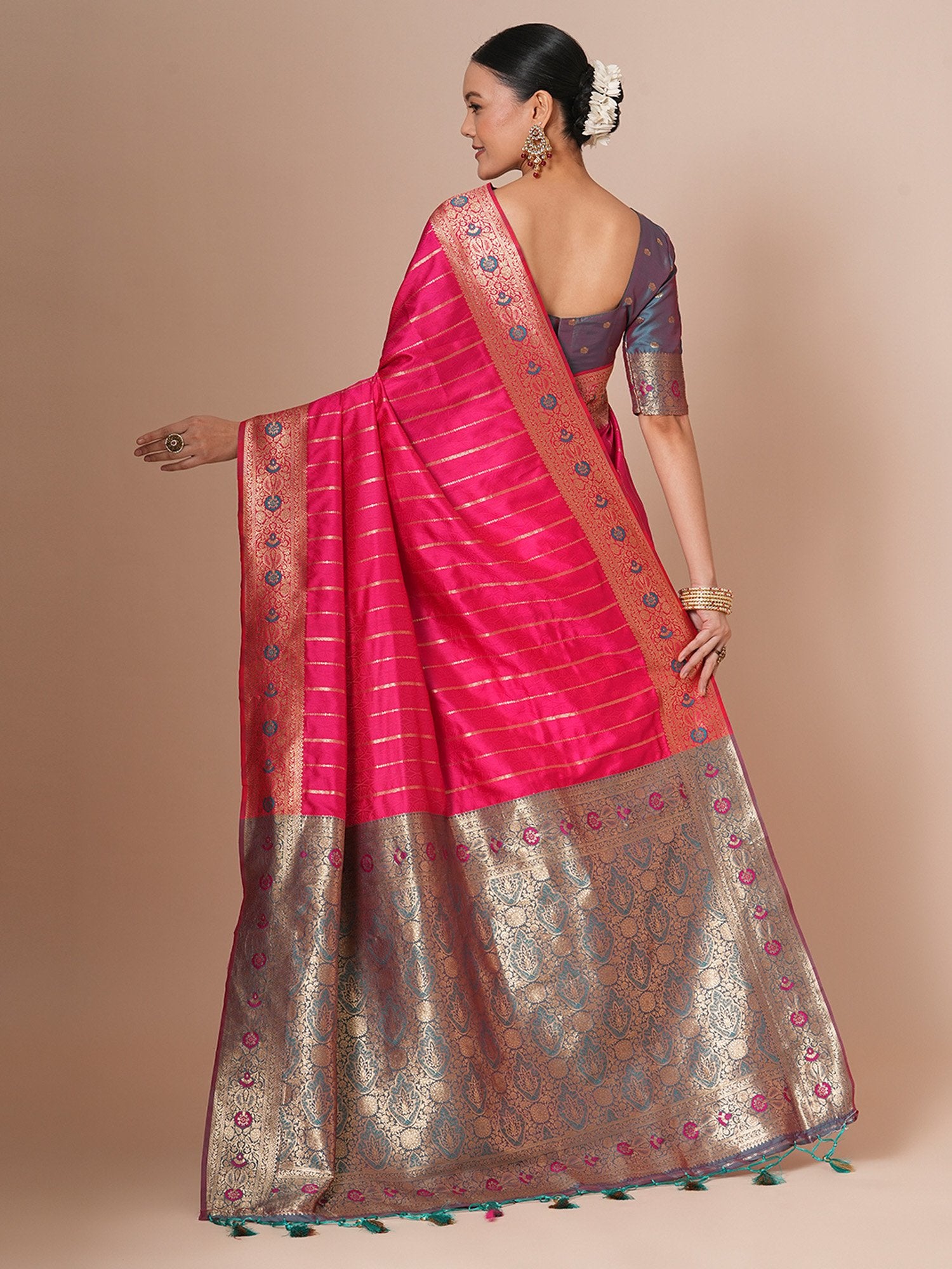 partywear designer saree for festive occasions