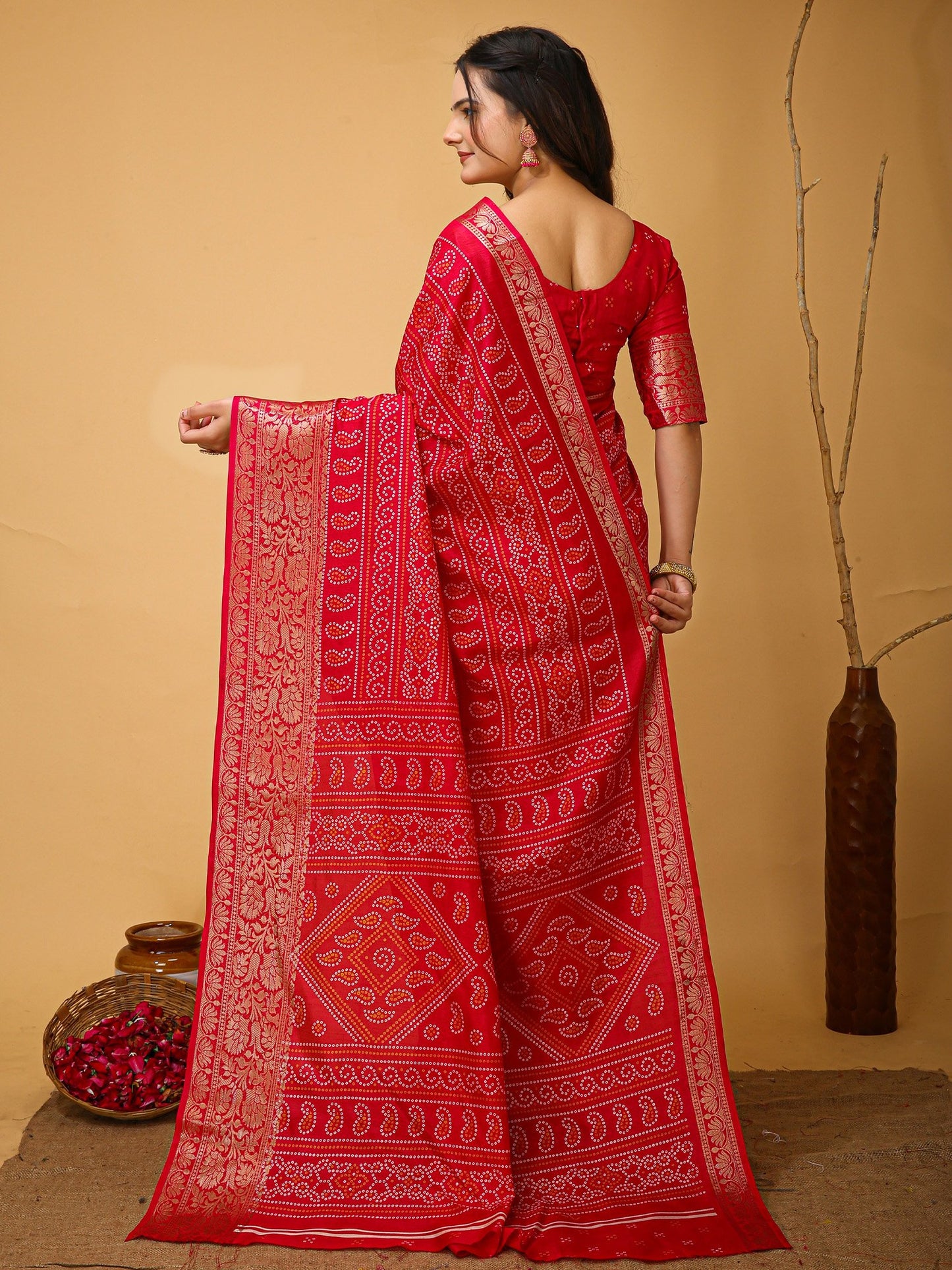 partywear designer saree for festive occasions