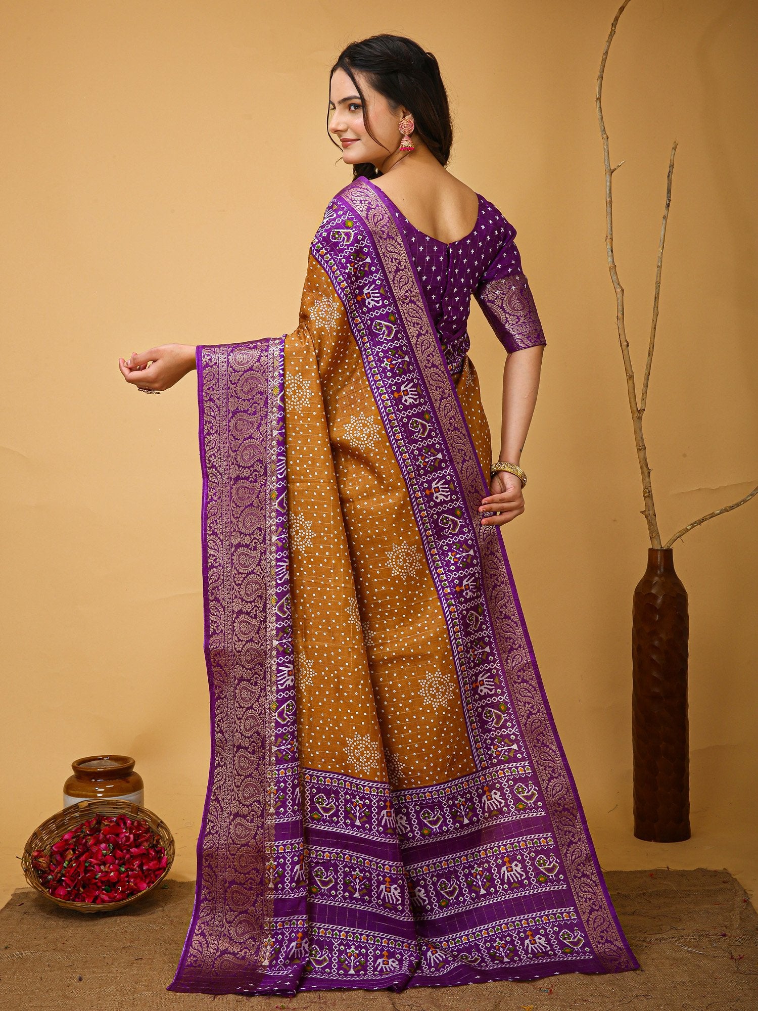 partywear designer saree for festive occasions