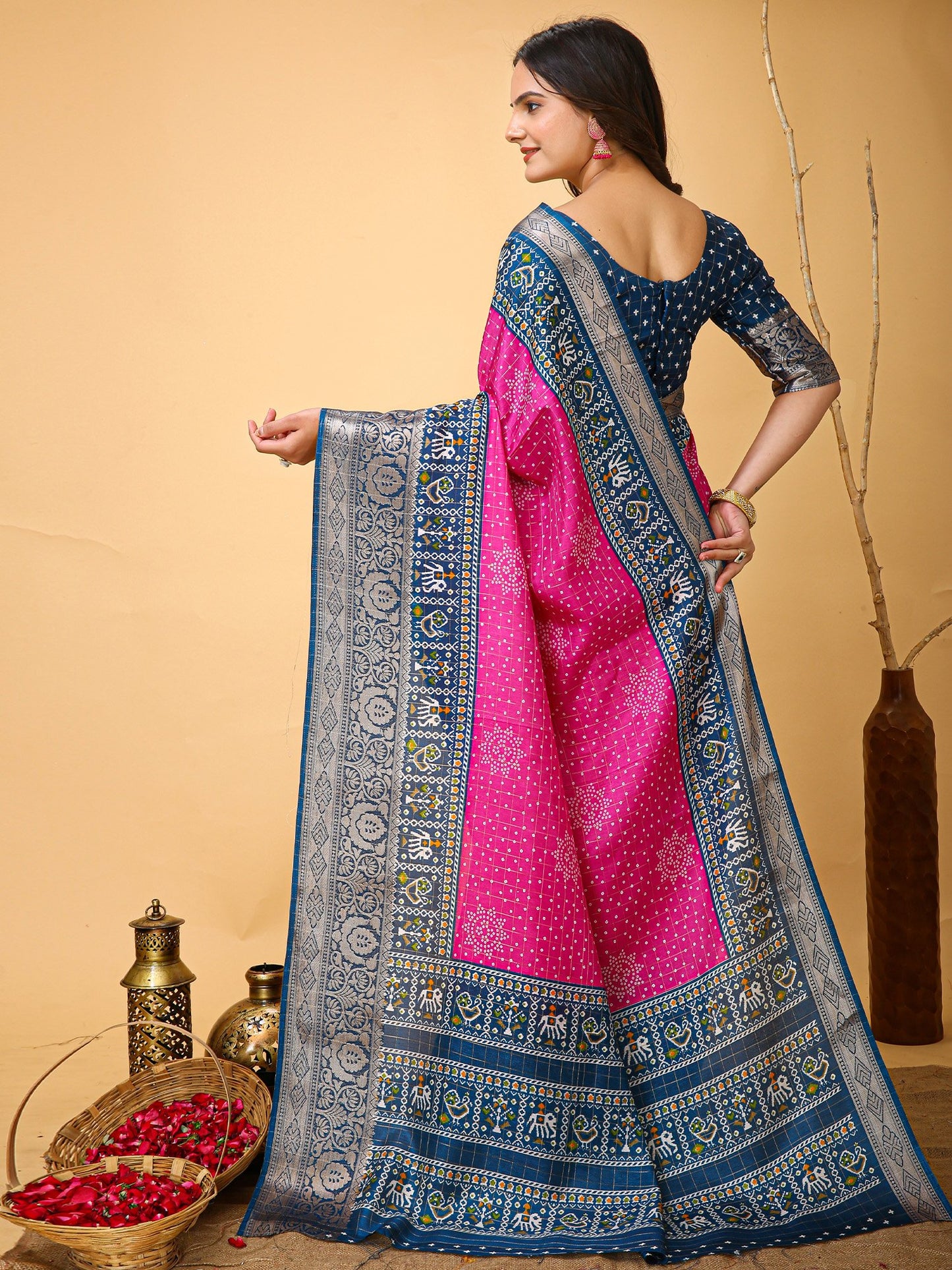 partywear designer saree for festive occasions