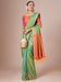 Green Light Jamdani Pure Silk Woven Saree