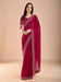 Pink Pink Party Wear Tissue Embellished Saree