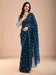 Blue Blue Party Wear Tissue Embellished Saree