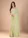 Green Light Party Wear Tissue Embellished Saree