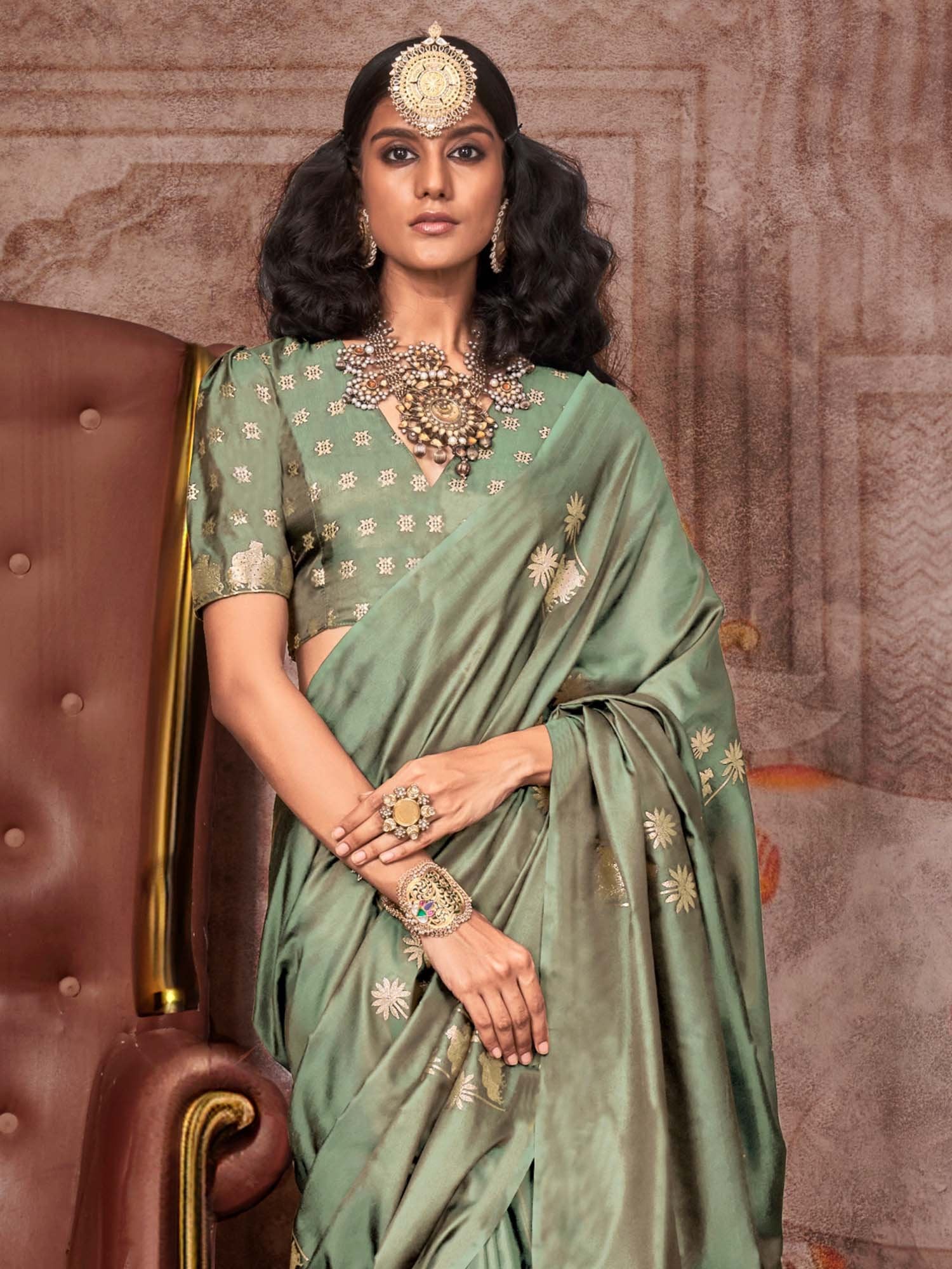 partywear designer saree for festive occasions