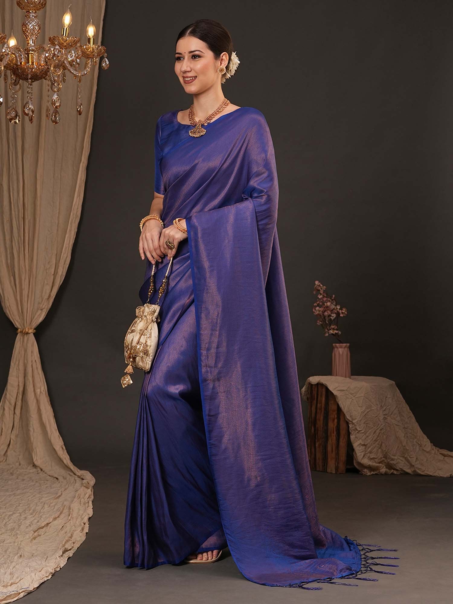 partywear designer saree for festive occasions