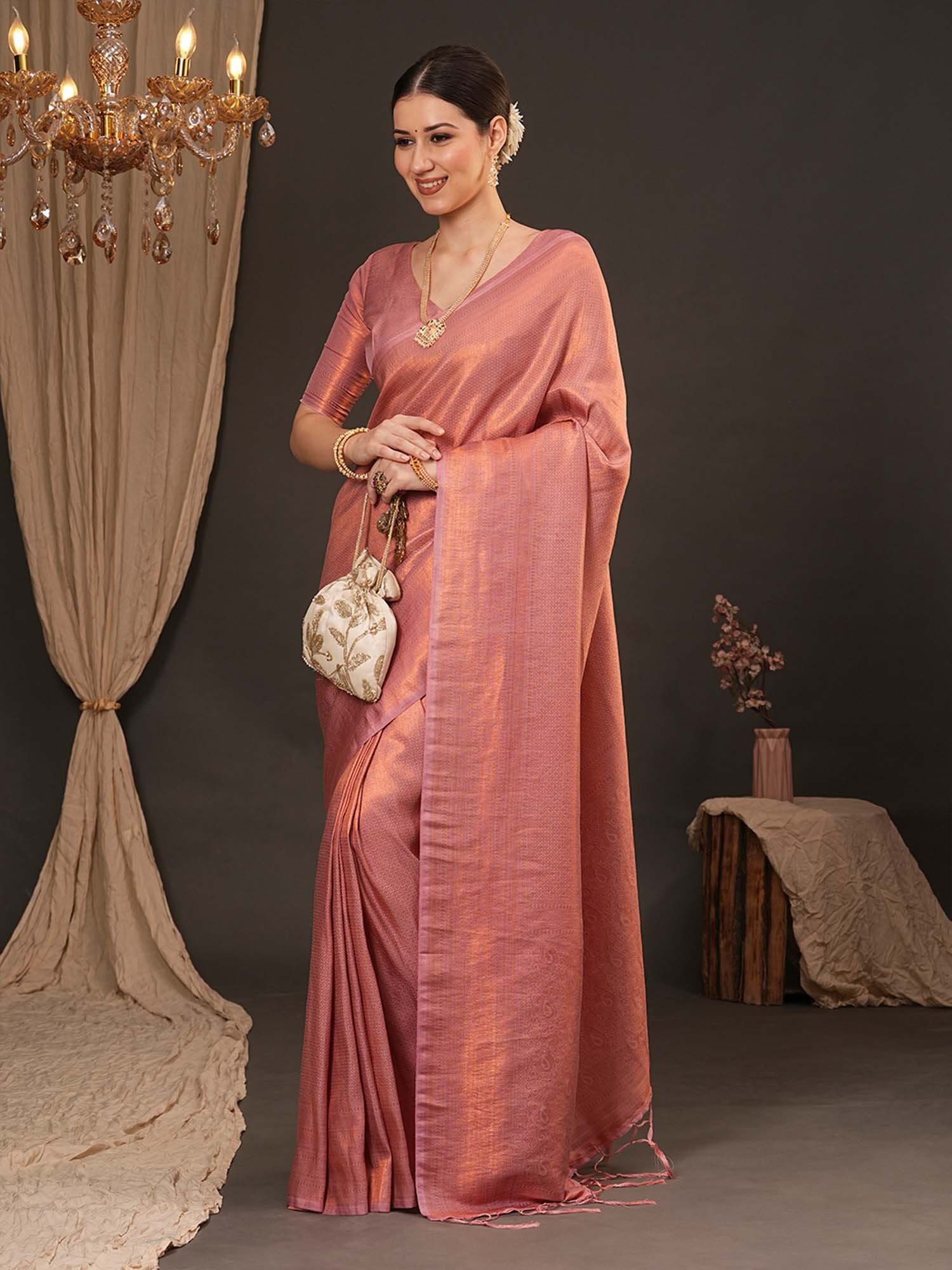 partywear designer saree for festive occasions