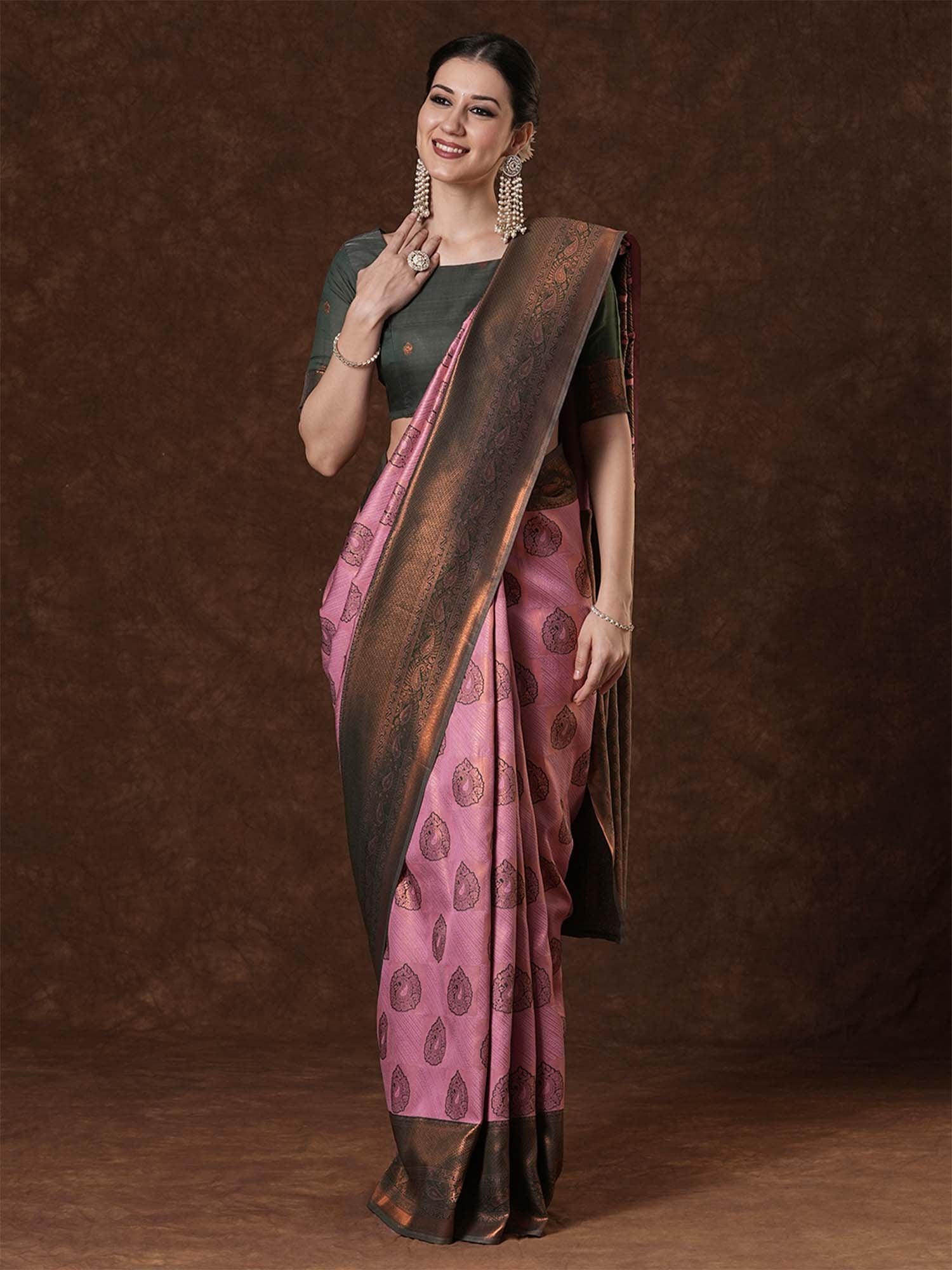 partywear designer saree for festive occasions