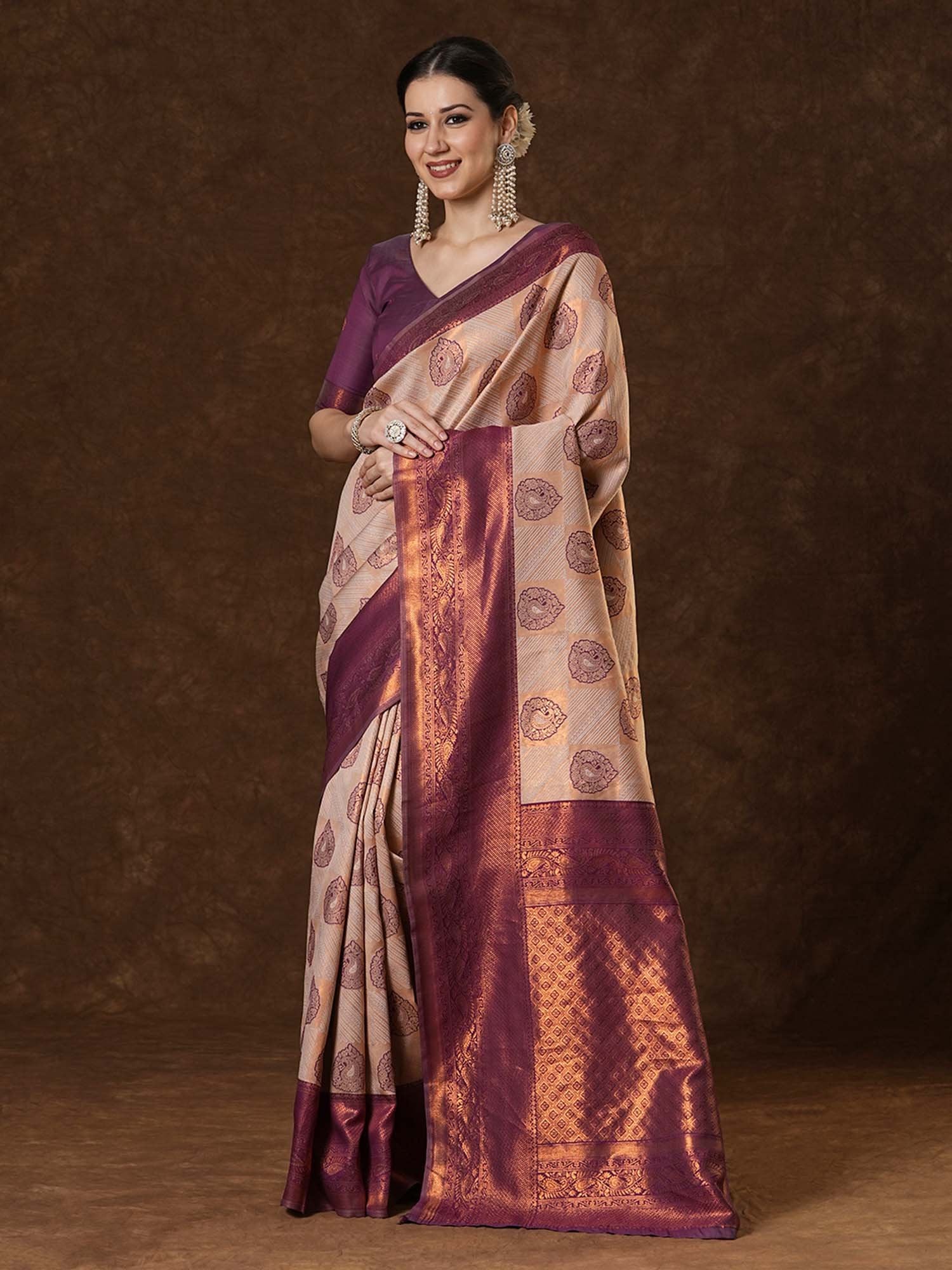 partywear designer saree for festive occasions