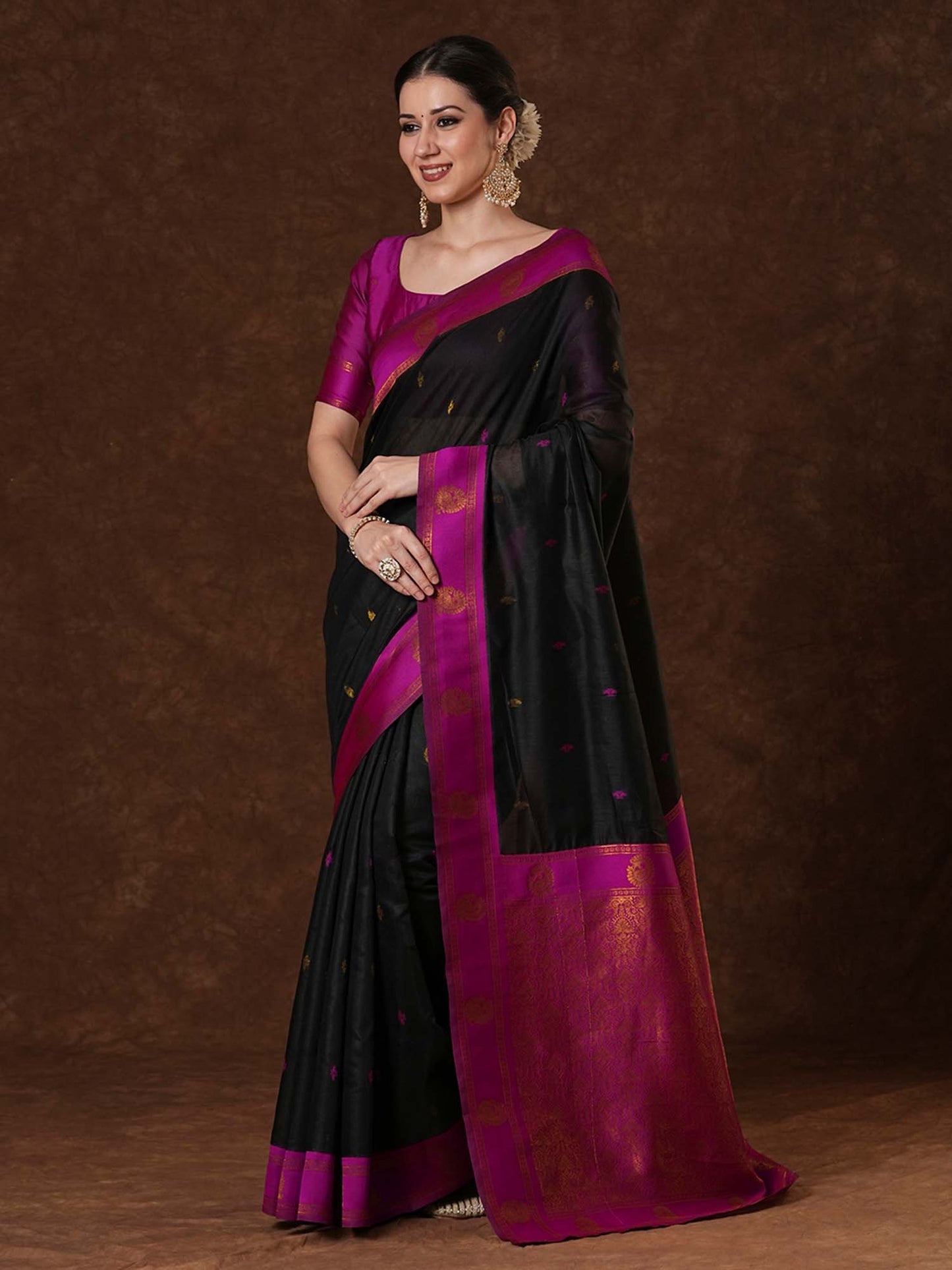 partywear designer saree for festive occasions