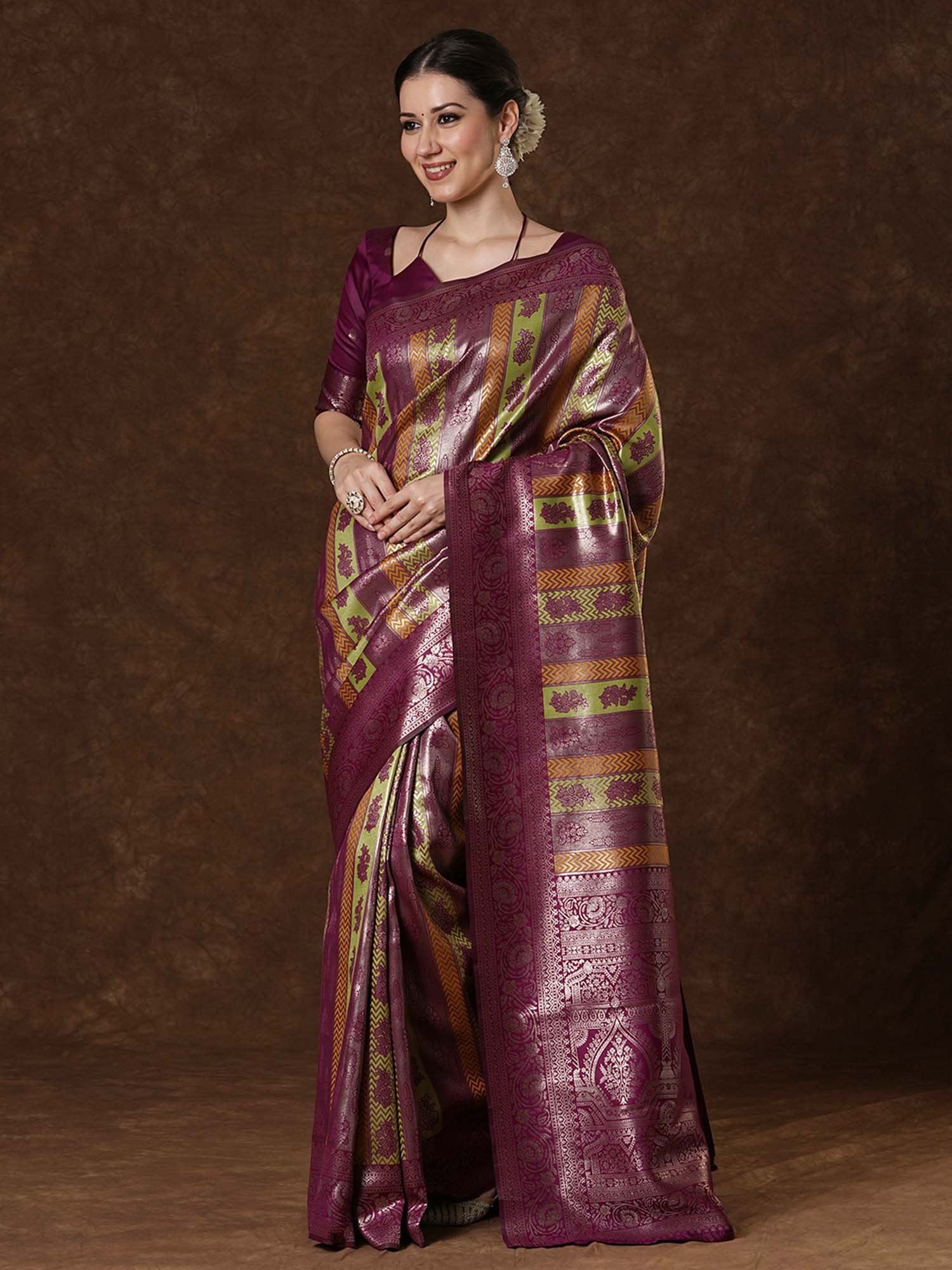 partywear designer saree for festive occasions