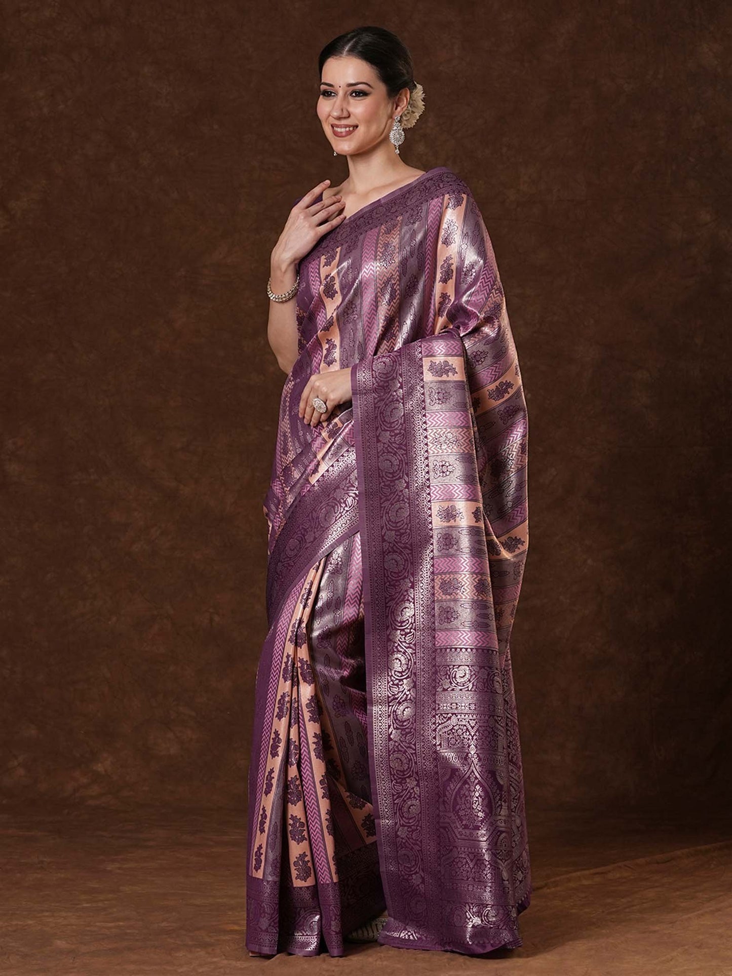 partywear designer saree for festive occasions