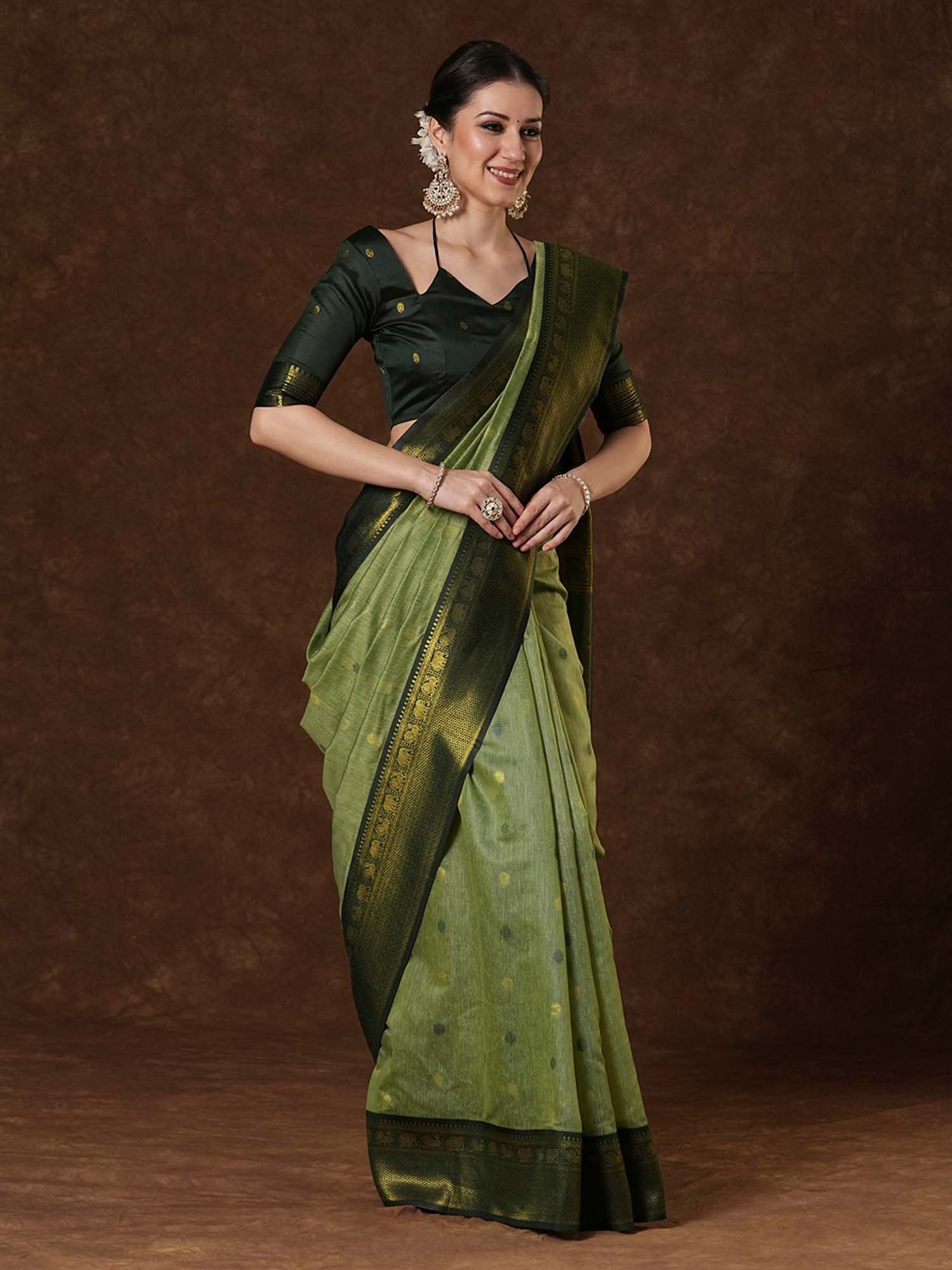 partywear designer saree for festive occasions