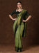 Green Light Maheshwari Cotton Blend Woven Saree