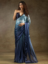 Light Party Wear Satin Silk Ready To Wear Saree - The Dori Store
