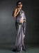 Lavender Lavender Party Wear Satin Silk Embellished Saree