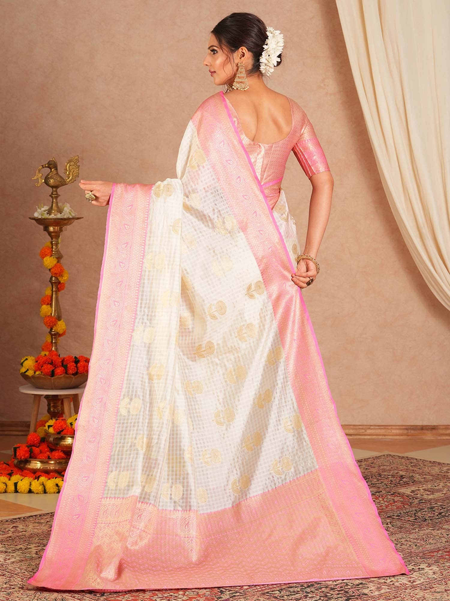 partywear designer saree for festive occasions