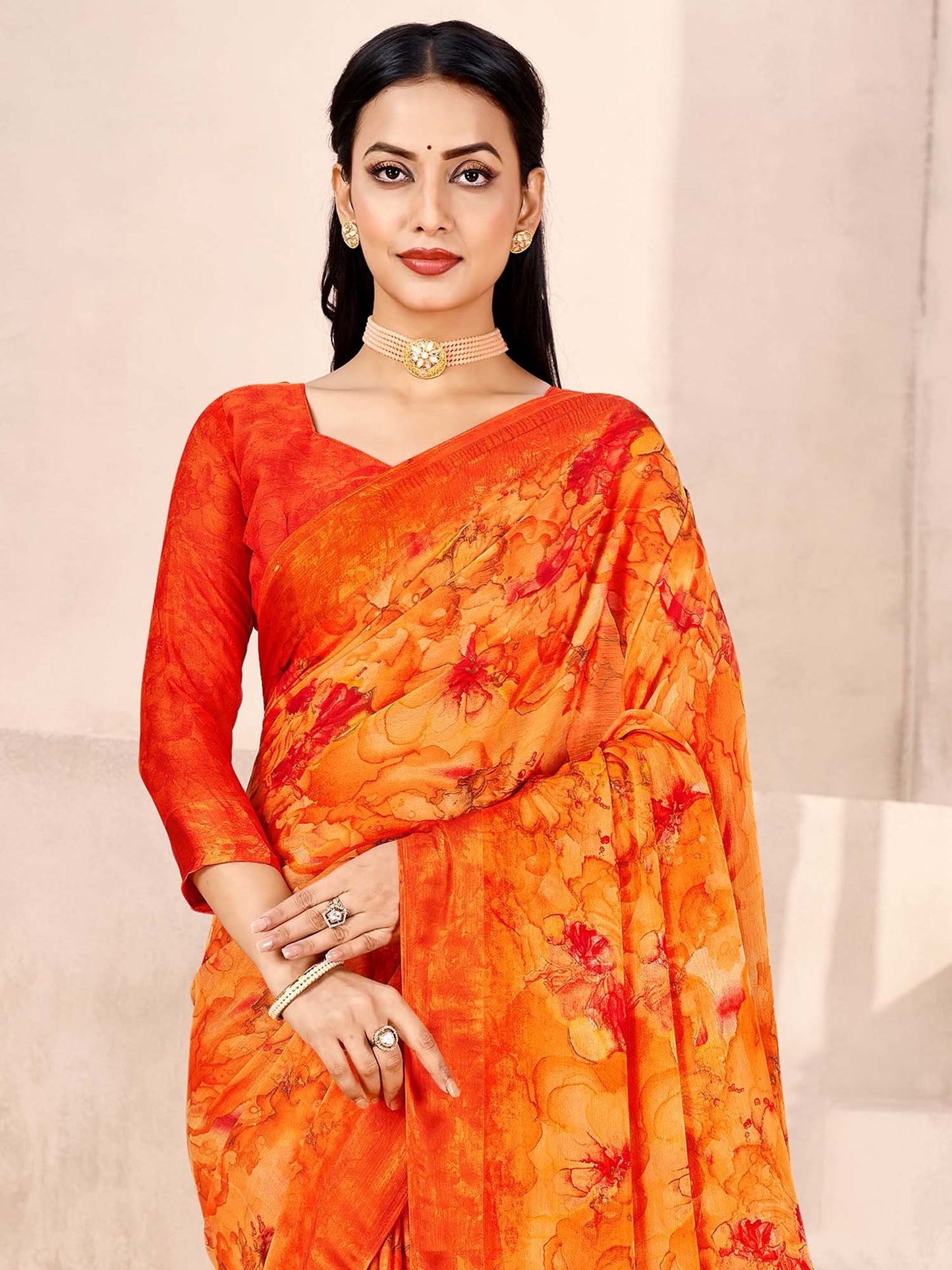partywear designer saree for festive occasions