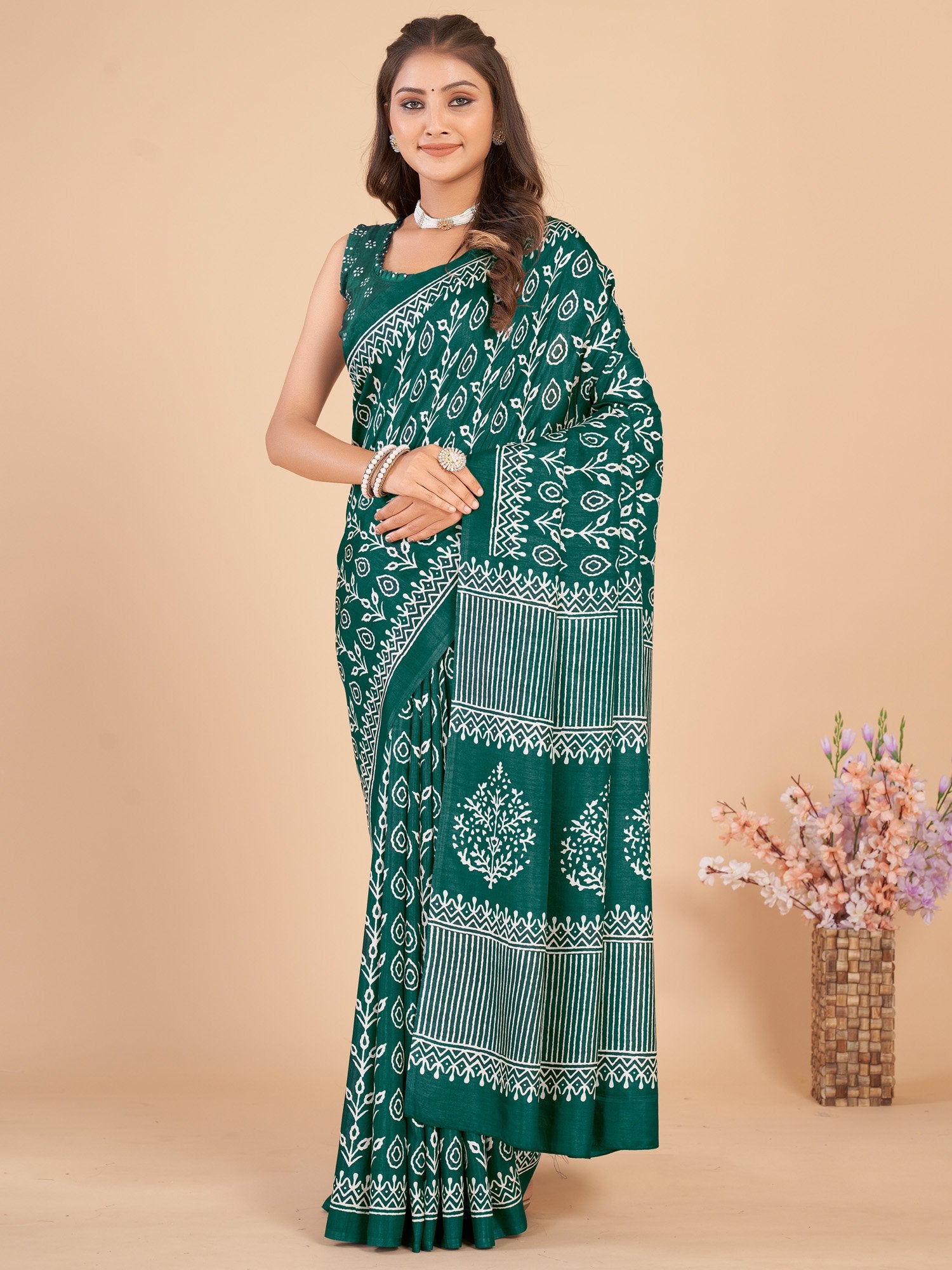 partywear designer saree for festive occasions