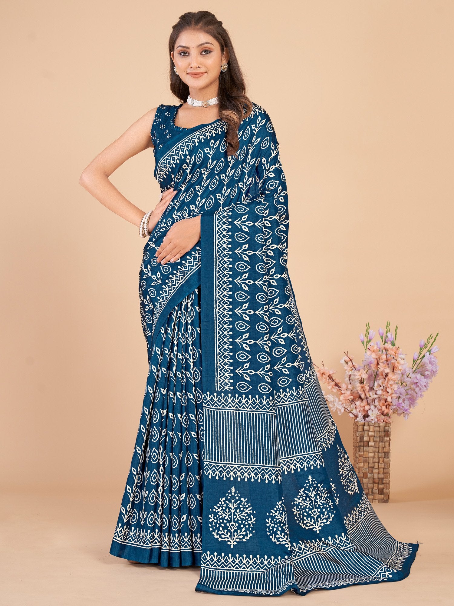 partywear designer saree for festive occasions