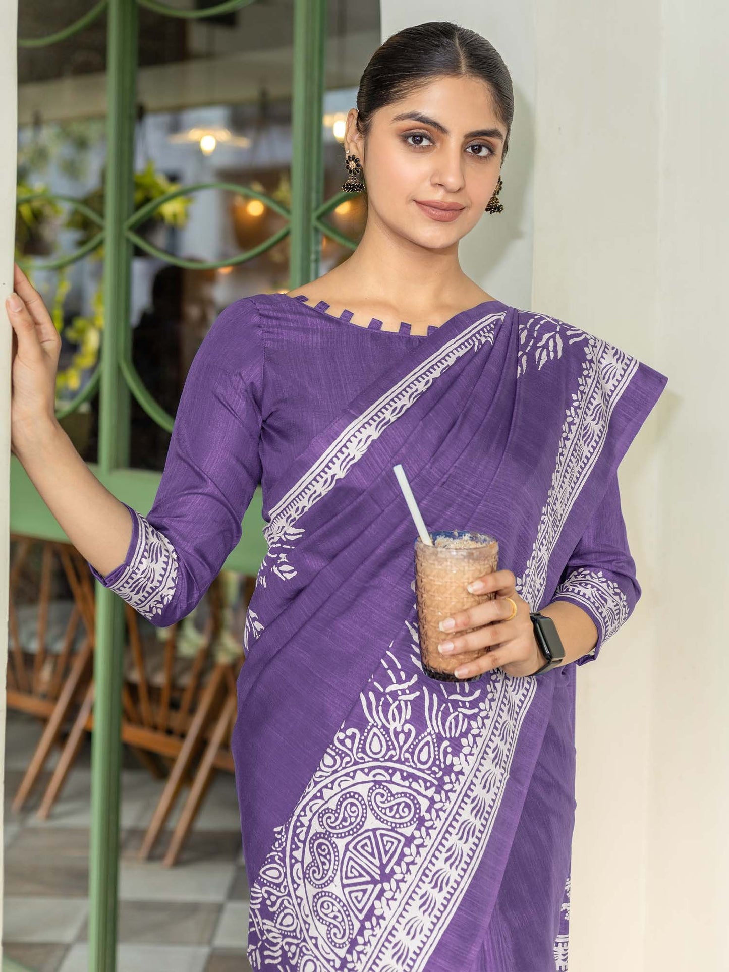 partywear designer saree for festive occasions