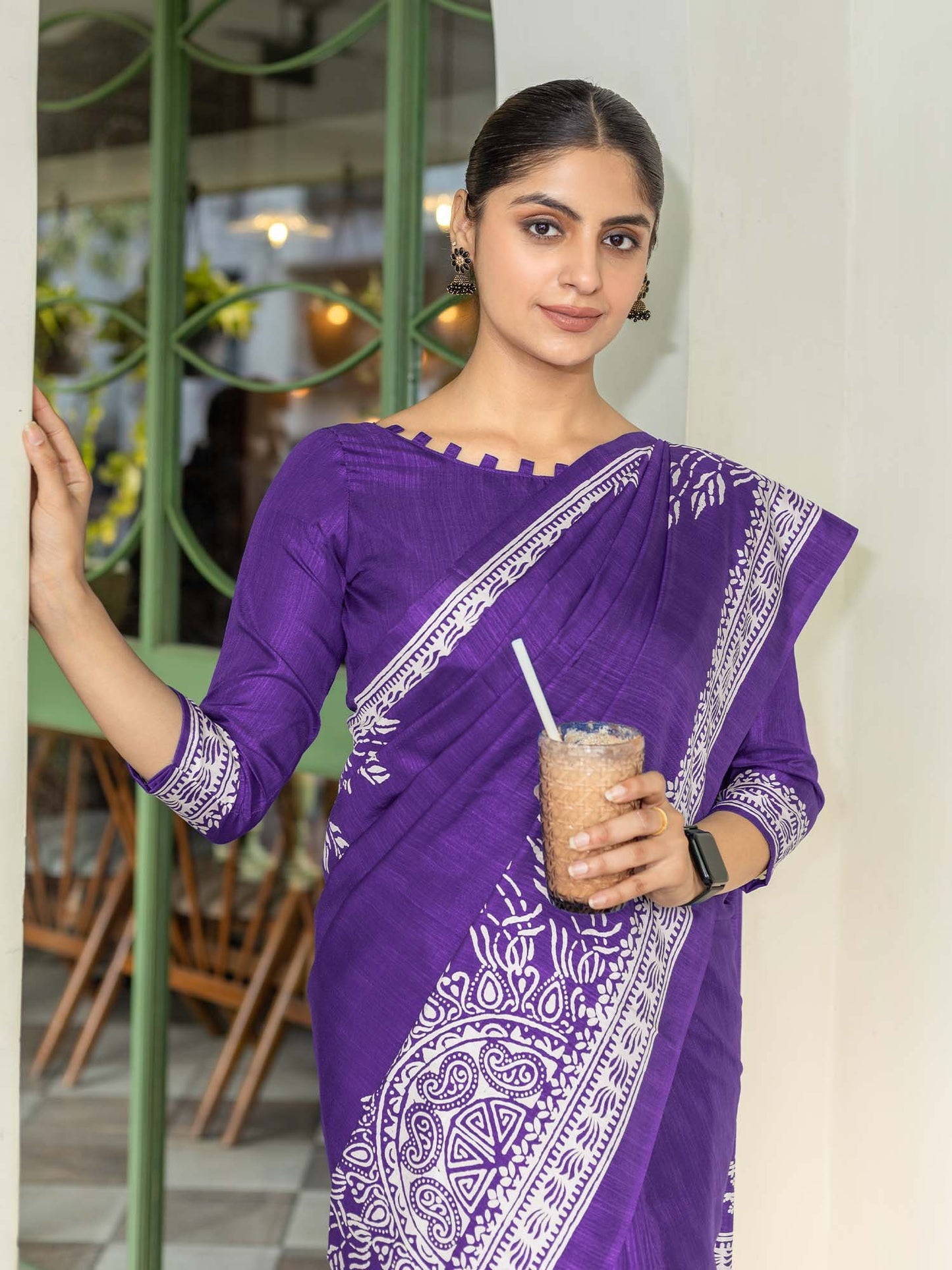 partywear designer saree for festive occasions