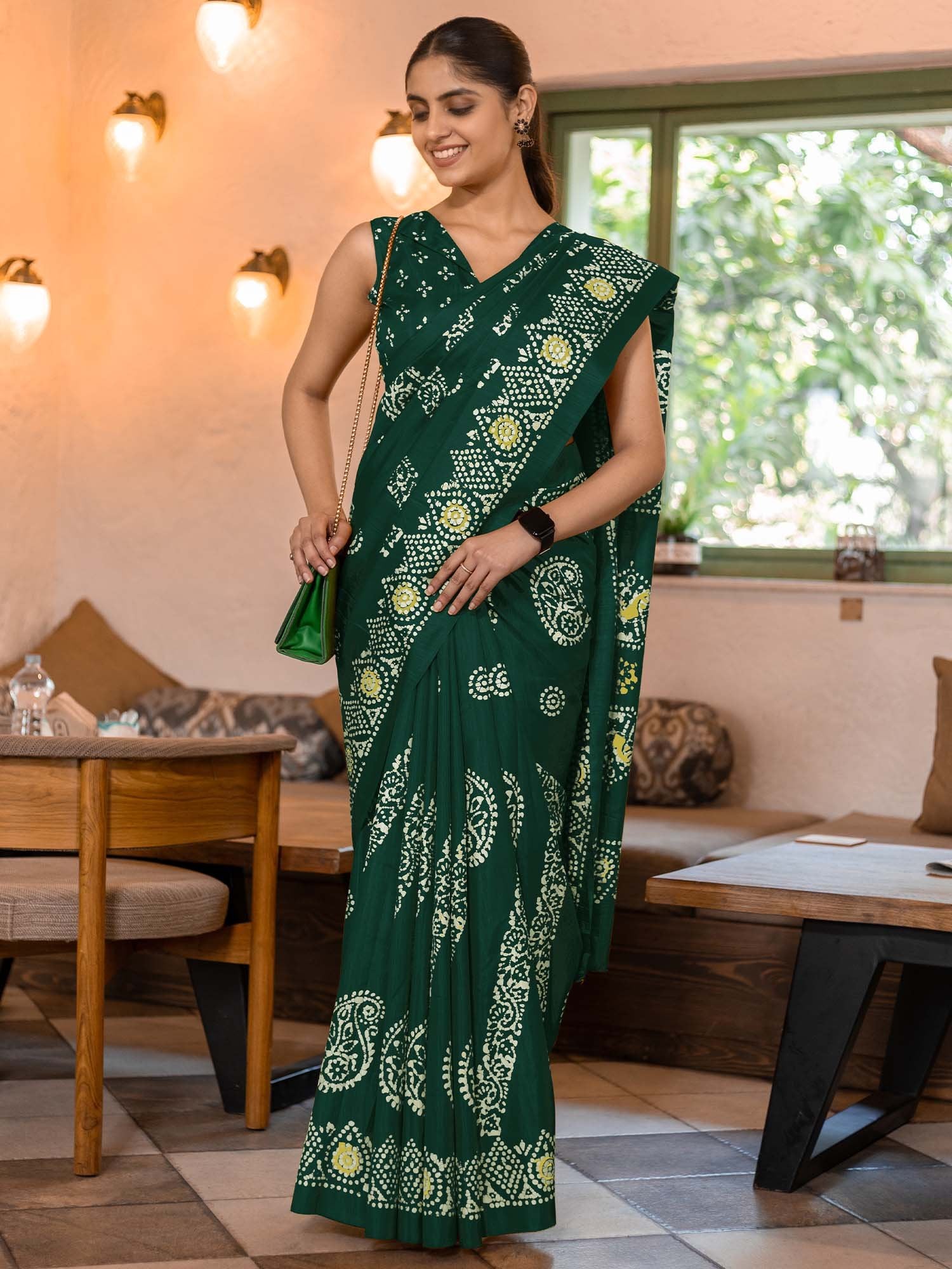 partywear designer saree for festive occasions