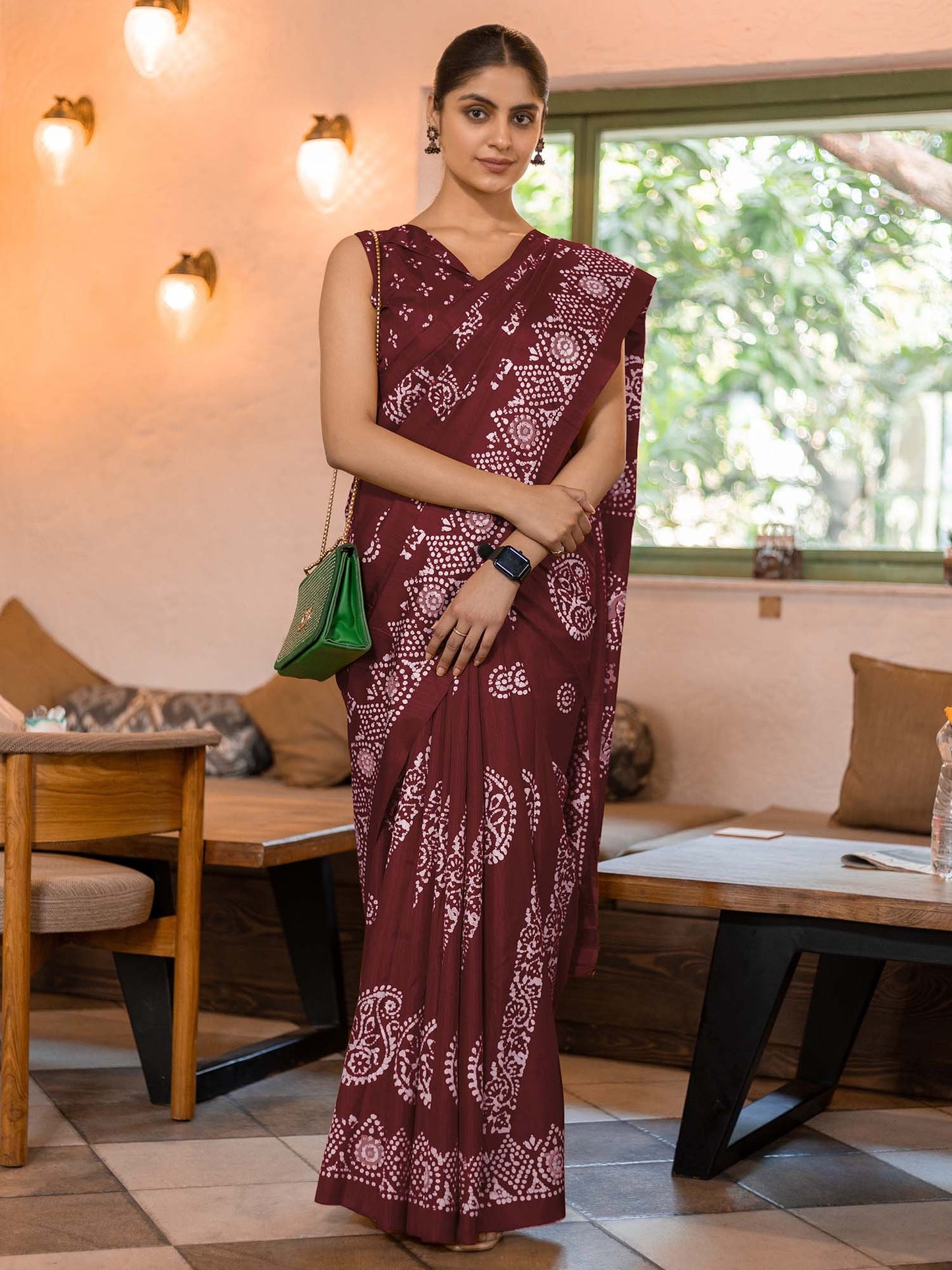 partywear designer saree for festive occasions