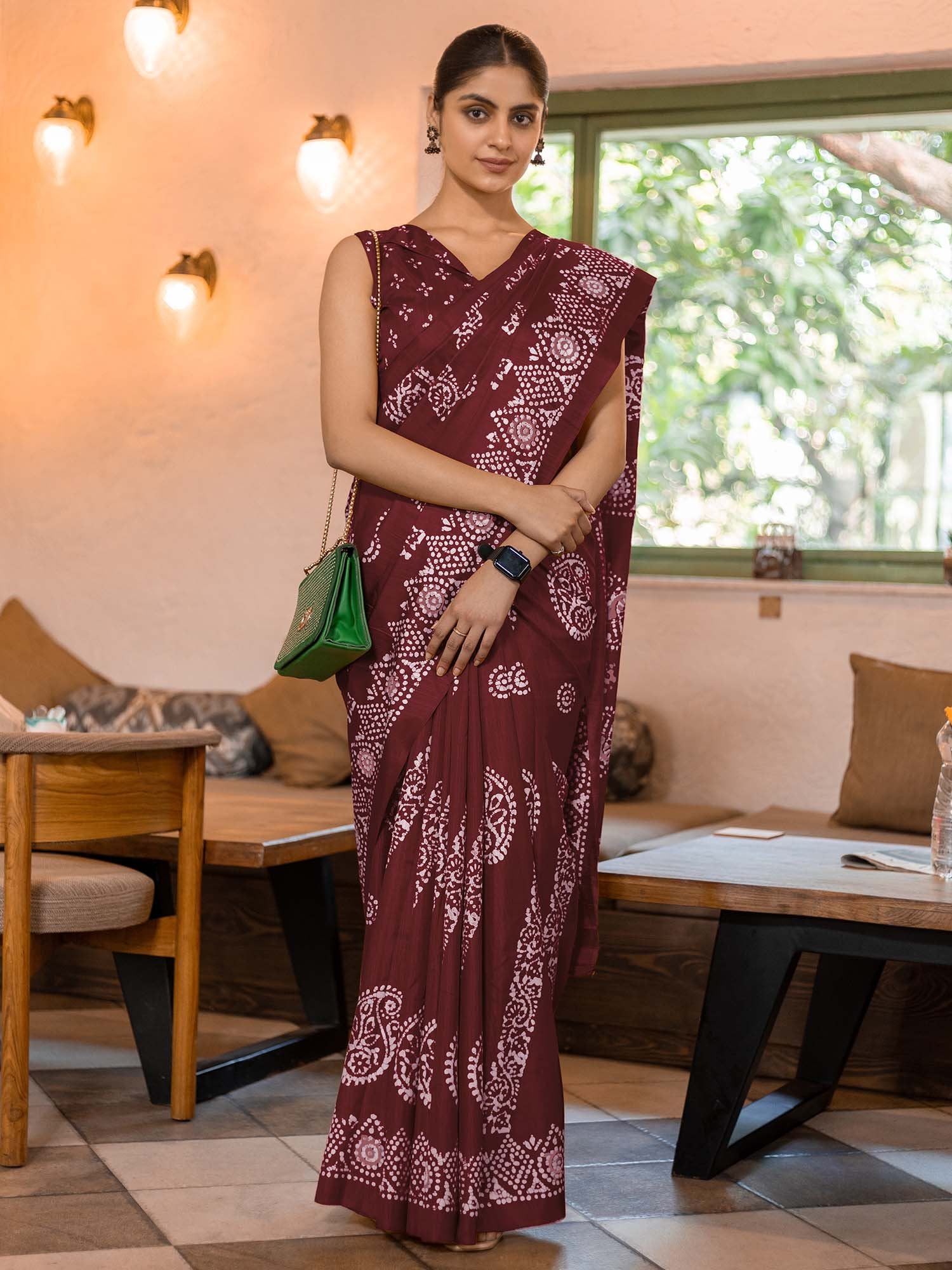 partywear designer saree for festive occasions