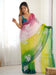 Green Light Party Wear Georgette Embellished Saree
