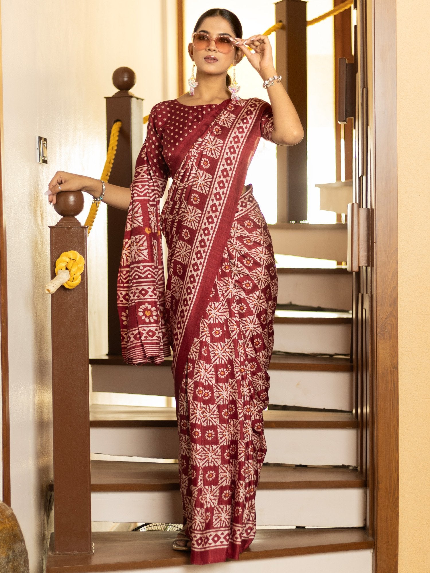 partywear designer saree for festive occasions