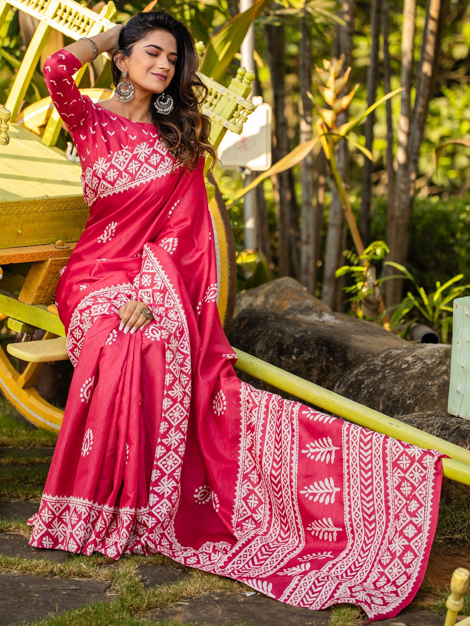partywear designer saree for festive occasions