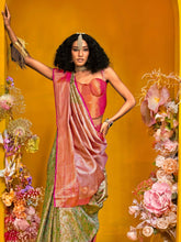 Green Kanjeevaram Kanjeevaram Silk Woven Saree - The Dori Store