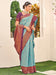 Blue Blue Banarasi Silk Blend Woven Saree