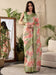 Green Light Sungudi Kanjeevaram Silk Digital Print Saree