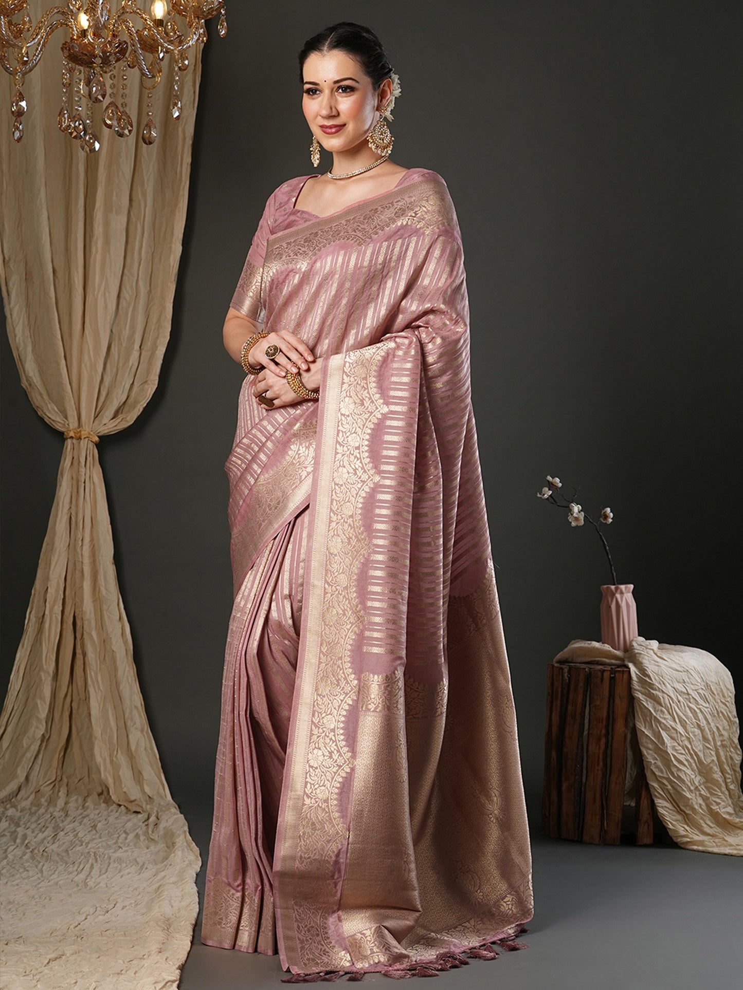 partywear designer saree for festive occasions