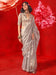 Grey Grey Banarasi Tissue Woven Saree