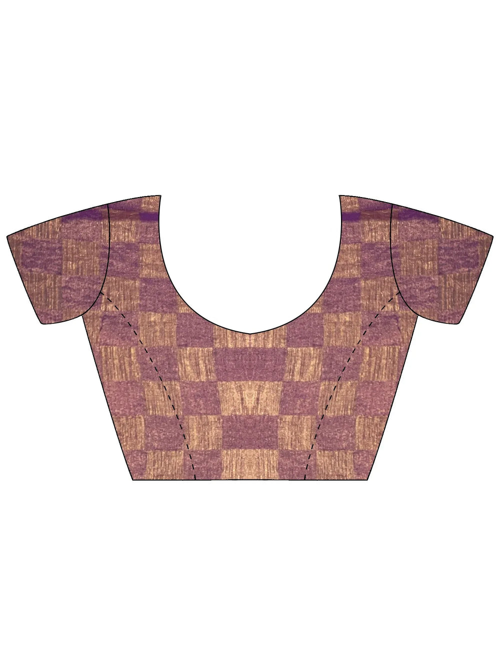 Purple Party Wear Chiffon Embellished Saree - The Dori Store