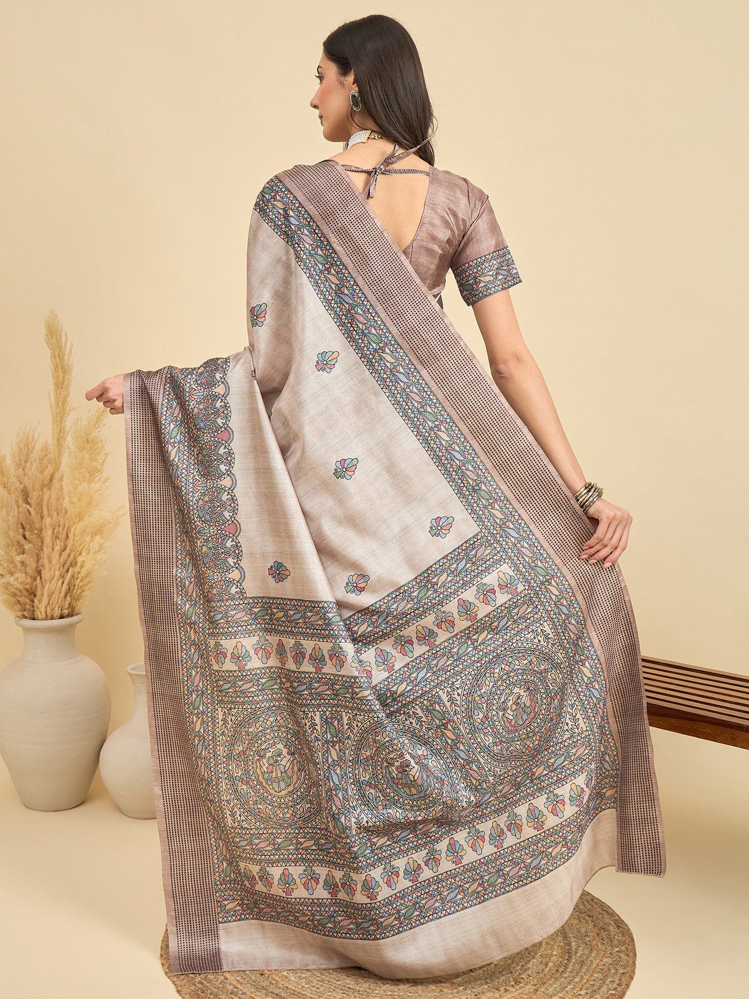 partywear designer saree for festive occasions