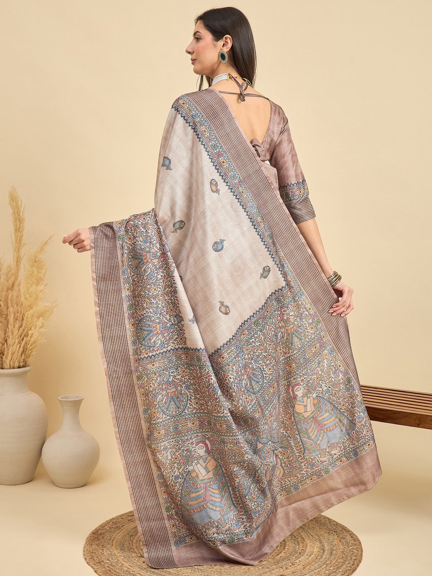 partywear designer saree for festive occasions