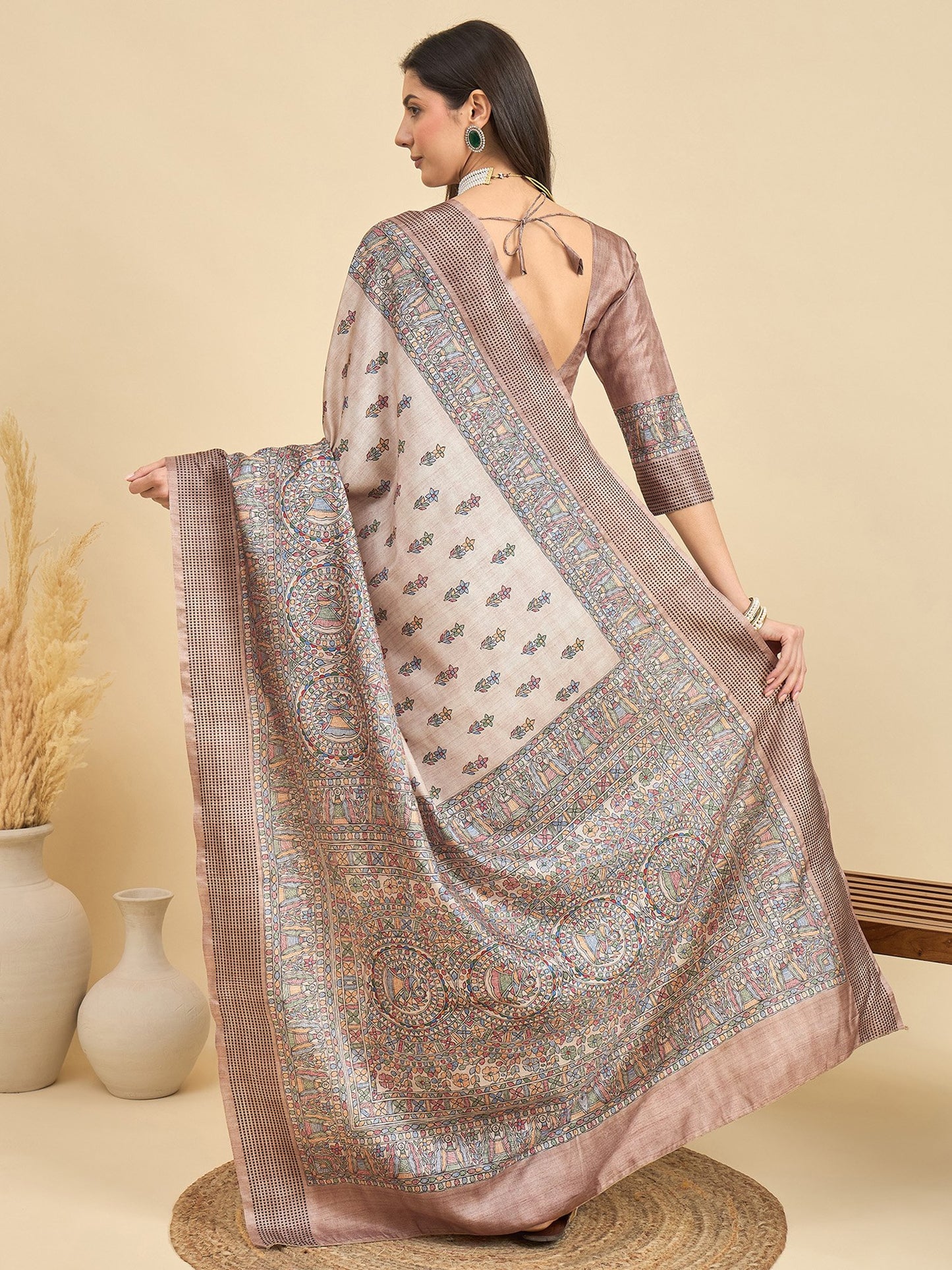 partywear designer saree for festive occasions