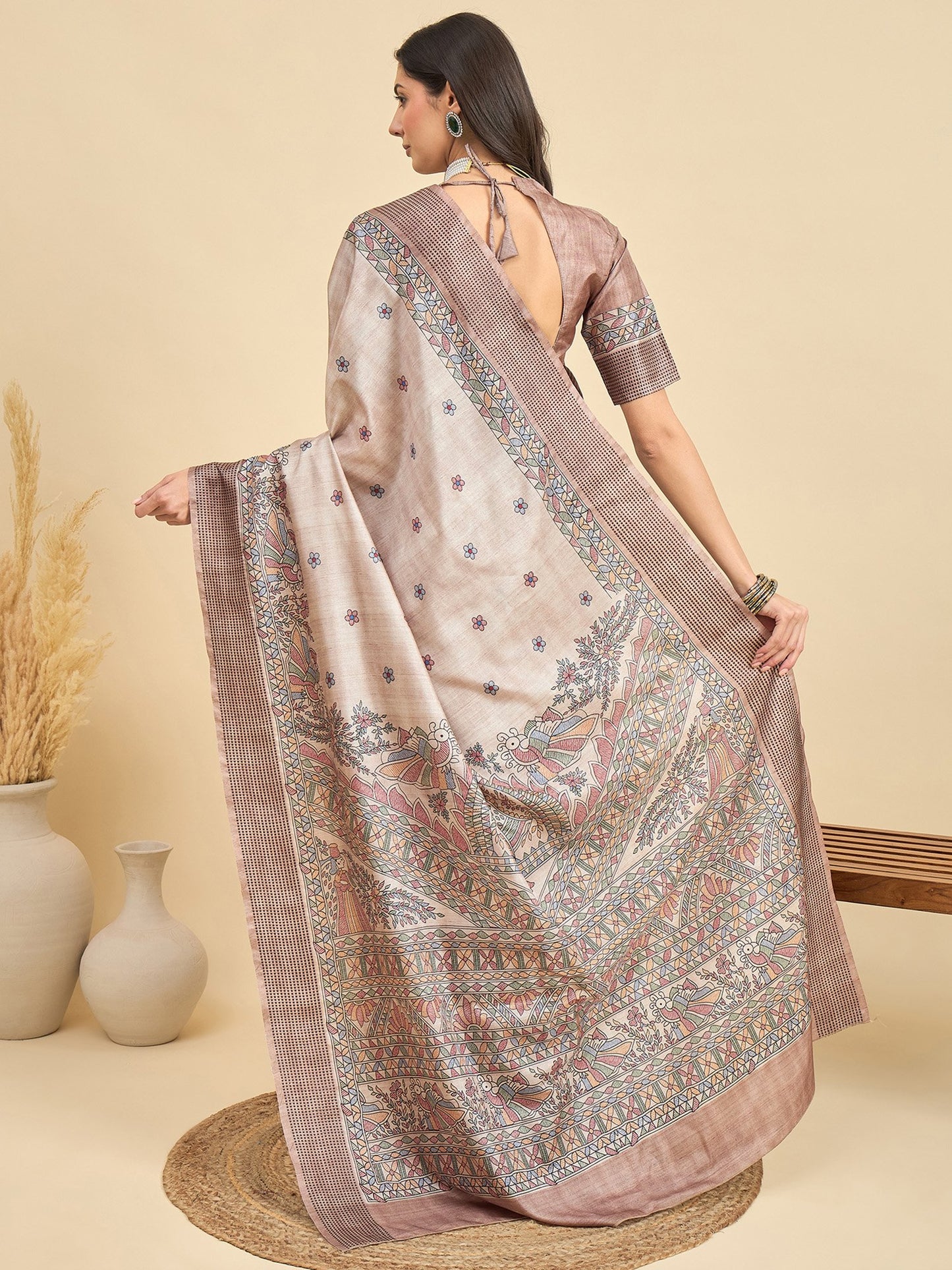 partywear designer saree for festive occasions